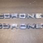 1968 DODGE CORONET QUARTER PANEL EMBLEMS OEM #2840622 2840619 2840623 2840624 +
