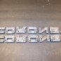1968 DODGE CORONET QUARTER PANEL EMBLEMS OEM #2840622 2840619 2840623 2840624 +