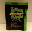 1989 Toyota Camry Repair Manual Engine Chassis Body Electrical Specifications 1989 Toyota Camry Repair Manual Engine Chassis Body Electrical Specifications