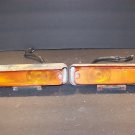 1969 CHRYSLER TOWN & COUNTRY FRONT TURN SIGNAL ASSY PAIR OEM 300 NEW YORKER