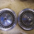 1975 76 77 78 DODGE CHARGER WIRE HUBCAPS WHEEL COVERS CORDOBA DIPLOMAT MAGNUM
