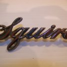 1972 1973 1974 FORD SQUIRE EMBLEM OEM # D20B-16098-GA STATION WAGON 1972 1973 1974 FORD SQUIRE EMBLEM OEM # D20B-16098-GA STATION WAGON