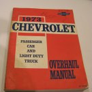 1973 CHEVROLET PASSENGER CAR LIGHT DUTY TRUCK OVERHAUL MANUAL CAMARO CORVETTE 1973 CHEVROLET PASSENGER CAR LIGHT DUTY TRUCK OVERHAUL MANUAL CAMARO CORVETTE