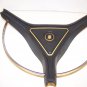 1969 CHRYSLER NEWPORT HORN RING CAP OEM BLACK
