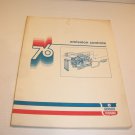 1976 CHRYSLER EMISSION CONTROLS SERVICE TRAINING MANUAL w/ letter from JP SMITH