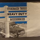 Studebaker Trucks Heavy Duty Accessories Series 2R Trucks Sales Brochure