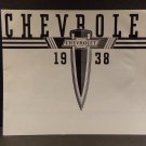1938 Chevrolet Sales Brochure The Car That is Complete B & W 1938 Chevrolet Sales Brochure The Car That is Complete B & W