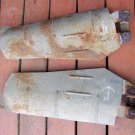1970 DODGE CHALLENGER MUFFLER SHIELDS PAIR OEM 1970 DODGE CHALLENGER MUFFLER SHIELDS PAIR OEM