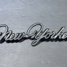 1971 72 73 74 75 76 77 78 Chrysler New Yorker Gold Emblem OEM 4 1/2" 1971 72 73 74 75 76 77 78 Chrysler New Yorker Gold Emblem OEM 4 1/2"