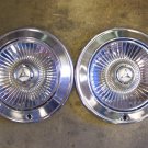 1965 DODGE HUBCAPS WHEEL COVERS 14" (2) CORONET POLARA 1965 DODGE HUBCAPS WHEEL COVERS 14" (2) CORONET POLARA