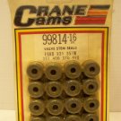 CRANE CAMS VALVE STEM SEALS 99814-16 FORD 221 351W 351 400 370 - 490 CRANE CAMS VALVE STEM SEALS 99814-16 FORD 221 351W 351 400 370 - 490