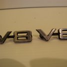 1966 67 68 69 70 DODGE PLYMOUTH V8 EMBLEMS OEM #2579748 CHALLENGER CHARGER DART 1966 67 68 69 70 DODGE PLYMOUTH V8 EMBLEMS OEM #2579748 CHALLENGER CHARGER DART