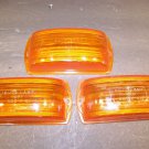 AUTO LAMP AMBER LENSES 477 SAE-P-61 (3) TRAILER RV TRUCK RAT ROD AUTO LAMP AMBER LENSES 477 SAE-P-61 (3) TRAILER RV TRUCK RAT ROD