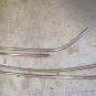 1968 CHRYSLER 300 2D FAST TOP DRIP RAIL TRIM OEM 4 PCS
