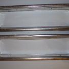 1965 Ford Thunderbird Aluminum Taillight Trim Bezels OEM Pair