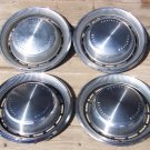 1970 70 Chrysler Hub Caps (4) OEM 15" Hollander #349 New Yorker Town & Country