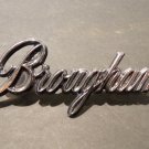 1973 74 Plymouth Valiant 75 76 77 Dodge Royal Monaco Brougham Emblem OEM 3810287 1973 74 Plymouth Valiant 75 76 77 Dodge Royal Monaco Brougham Emblem OEM 3810287