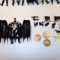 Batman Collectors Case w/ 17 Figures & Access. Catwoman Joker Robin 1992 Vintage