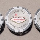 Las Vegas Nevada Casino Chips Souvenir Lot of 15 Gray 2 Sided Las Vegas Nevada Casino Chips Souvenir Lot of 15 Gray 2 Sided