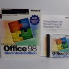 Microsoft Office 98 Macintosh Mac Edition w/ CD & CD Key Microsoft Office 98 Macintosh Mac Edition w/ CD & CD Key