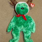 Ty Beanie Buddy 2002 Holiday Teddy Green Bear w/ Antlers Ty Beanie Buddy 2002 Holiday Teddy Green Bear w/ Antlers