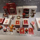 Hallmark Ornament Assortment Coca Cola Bear Pistons Angel Bears Santa Snowman + Hallmark Ornament Assortment Coca Cola Bear Pistons Angel Bears Santa Snowman +