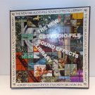 The New CBS Audio-File Sound Effects Library 3 Record Set 1977 Vinyl The New CBS Audio-File Sound Effects Library 3 Record Set 1977 Vinyl
