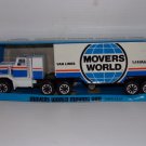 Movers World Moving Van U-Haul Van Lines Die Cast Toy Tractor Trailer 1/64 NIP