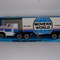 Movers World Moving Van U-Haul Van Lines Die Cast Toy Tractor Trailer 1/64 NIP