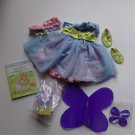 American Girl Bitty Baby Flower Fairy Set w/ Bitty Bear's Springtime Fun Book +