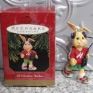 Hallmark Keepsake Ornament All-Weather Walker 1997 Bunny w/ Headphones