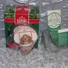 Hallmark Keepsake Ornament Superstar Brother 1991 Puppy in Basketball Hoop Hallmark Keepsake Ornament Superstar Brother 1991 Puppy in Basketball Hoop