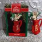 Hallmark Keepsake Ornament Golf's My Bag Santa Reindeer 1990