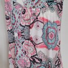 MIROL Flowy Tank Top Sleeveless V Neck Womens Medium NWT