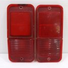 1968 - 1972 Chevrolet Truck Red Marker Lights OEM 5960596 68 69 70 71 72