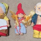 Vintage Eugene Doll Company Gnome Family Dolls x 3 Vintage Eugene Doll Company Gnome Family Dolls x 3