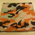Camo Unisex Neck Gaiter Mask Infinity Scarf Balaclava Blue Orange Pink One Size
