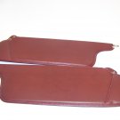 74-77 Dodge Monaco Plymouth Gran Fury Sunvisors Burgundy OEM Sun Visor C-Body 74-77 Dodge Monaco Plymouth Gran Fury Sunvisors Burgundy OEM Sun Visor C-Body