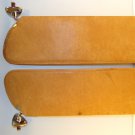1951-1953 Chrysler DeSoto Tan Sun Visors OEM 1244107 New Yorker Imperial Windsor 1951-1953 Chrysler DeSoto Tan Sun Visors OEM 1244107 New Yorker Imperial Windsor