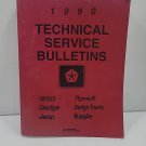 1990 Mopar Technical Service Bulletins Manual Chrysler Plymouth Dodge Jeep Eagle 1990 Mopar Technical Service Bulletins Manual Chrysler Plymouth Dodge Jeep Eagle