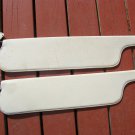 1973-1979 Ford Truck Bronco White Sun Visors OEM D3TB-1004122-AA F100 F150 F250 1973-1979 Ford Truck Bronco White Sun Visors OEM D3TB-1004122-AA F100 F150 F250