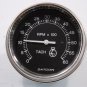 Datcon 27H60IP Heavy Duty Industrial Tachometer Gauge Polished Bezel 3-3/8" OEM