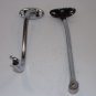 Rat Rod Hot Rod Outer Door Mirror Bases Arms Chrome Used