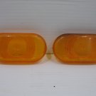 Reflect-O-Lite 400 Amber Lenses SAE-P2-71 Trailer Marker Lights PAIR Reflect-O-Lite 400 Amber Lenses SAE-P2-71 Trailer Marker Lights PAIR