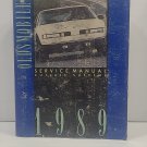 1989 Oldsmobile Cutlass Supreme Service Manual OEM Factory Shop Repair Book 89 1989 Oldsmobile Cutlass Supreme Service Manual OEM Factory Shop Repair Book 89