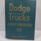 1953 Dodge Truck C-1 Series Job Rated Shop Manual OEM Original Mopar D-14691 1953 Dodge Truck C-1 Series Job Rated Shop Manual OEM Original Mopar D-14691