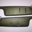 69-70 Chrysler 300 Newport New Yorker Sunvisors Green OEM Sun Visor C-Body Pair 69-70 Chrysler 300 Newport New Yorker Sunvisors Green OEM Sun Visor C-Body Pair