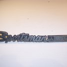 1970-1977 Dodge Sportsman Custom Van Emblem Nameplate OEM 2956462 Badge Mopar 1970-1977 Dodge Sportsman Custom Van Emblem Nameplate OEM 2956462 Badge Mopar