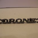 1969 1970 1971 1972 Dodge Coronet Fender Emblem OEM 2901751 Badge Nameplate 1969 1970 1971 1972 Dodge Coronet Fender Emblem OEM 2901751 Badge Nameplate