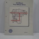1996 General Motors All-Wheel Four-Wheel Drive Service Manual GM 14003.04-2 1996 General Motors All-Wheel Four-Wheel Drive Service Manual GM 14003.04-2